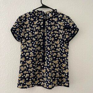 Women's Chiffon Floral Blouse
